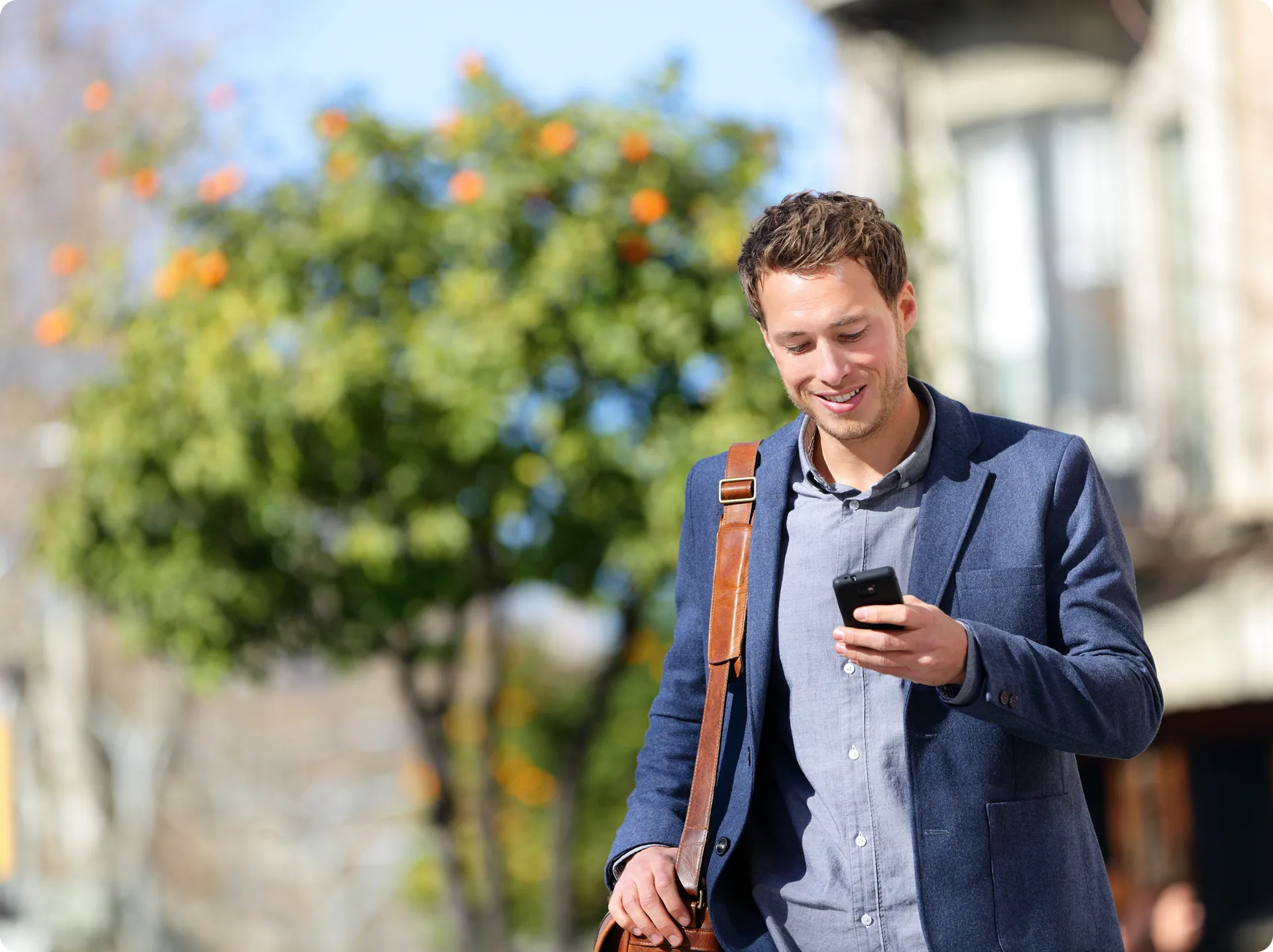 A vendor checking a scheduled payout on their phone